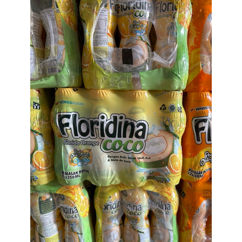 

floridina 350ml 1 pak isi 12 botol