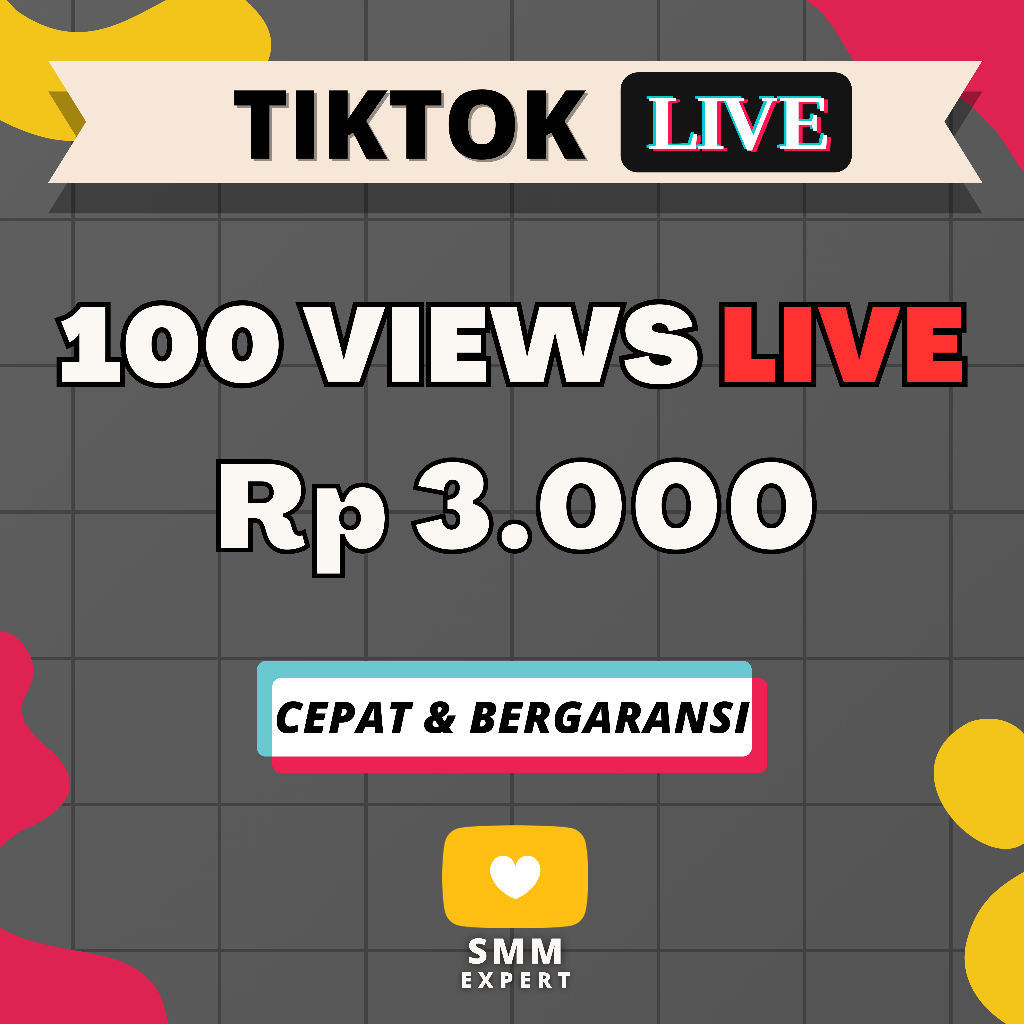 Penonton Live Streaming Tiktok Terbaik Views Tiktok Live View Viewers Aman Cepat