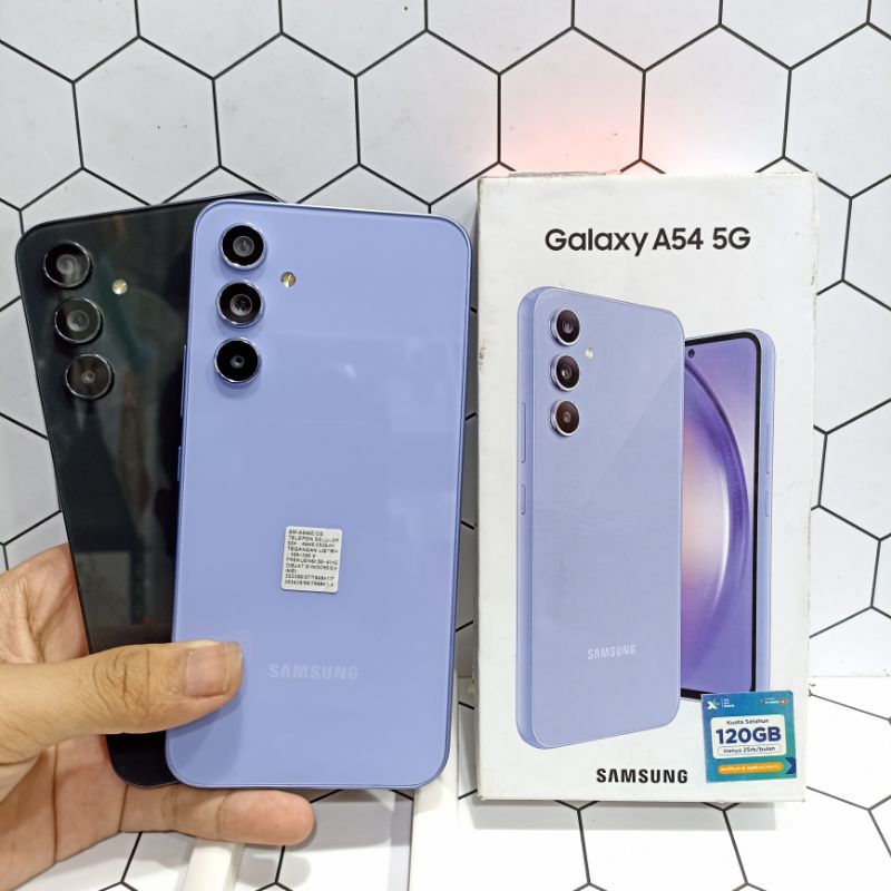 Samsung A54 5G RAM 8/256GB Hp Second Bekas Fullset