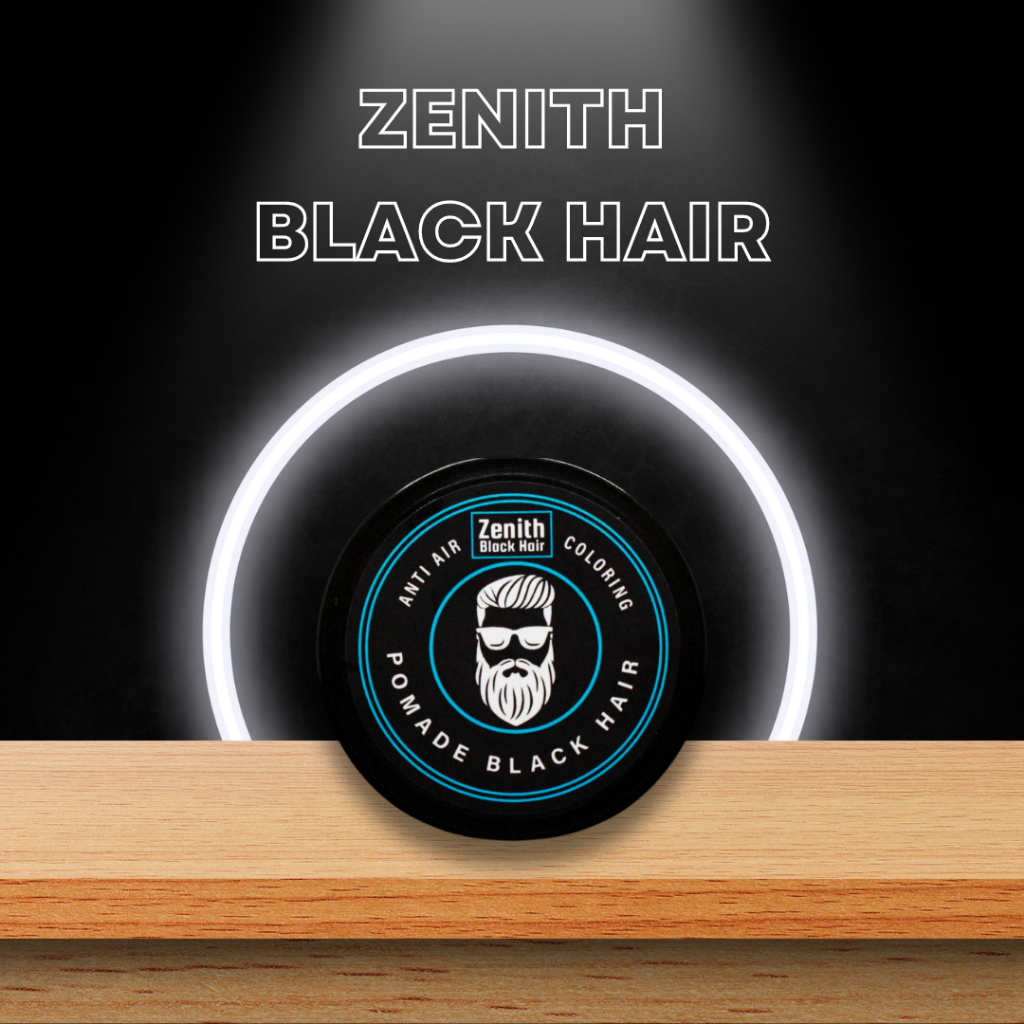 Zenith Black Hair Pomade Penghitam Uban