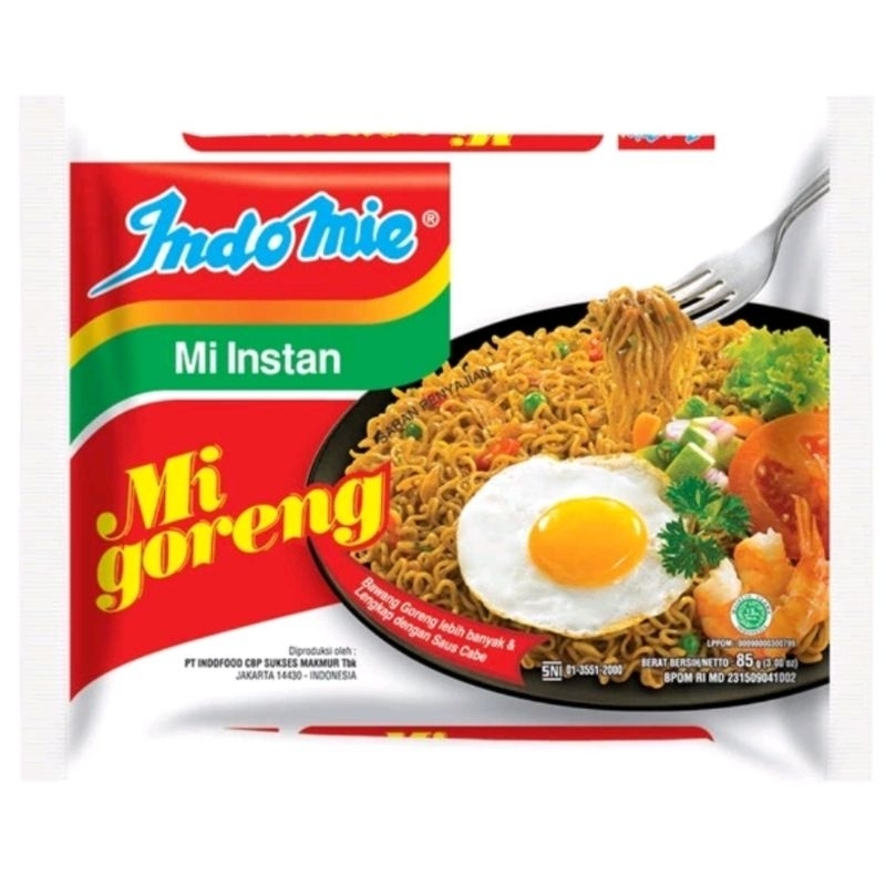 

INDOMIE MIE INSTANT MIE GORENG PCK 80G