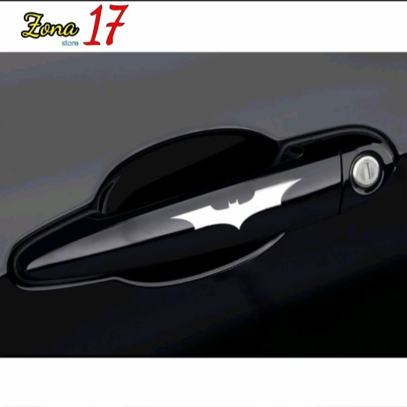 Sticker pegangan pintu mobil batman