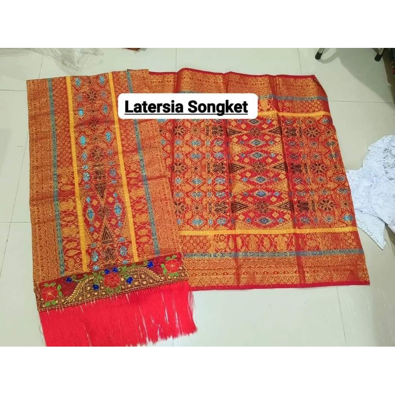 songket palembang bordir