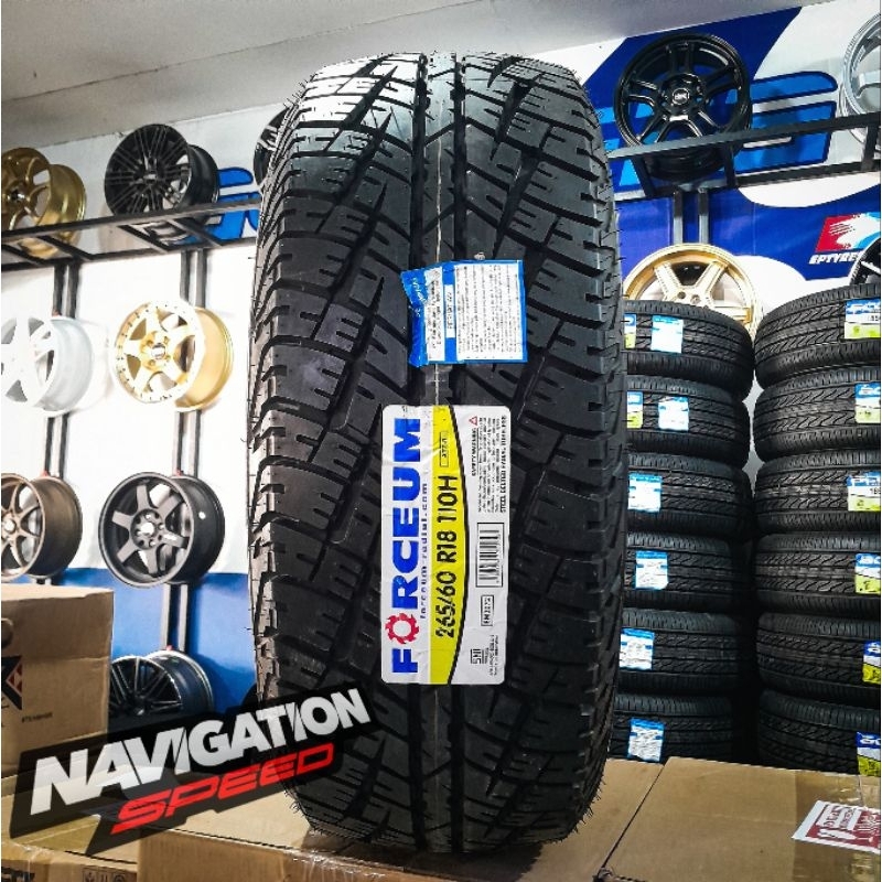 Ban Mobil Fortuner R18 Merek Forceum Atz-r 265 60 R18 Free Pasang Ditoko Bukan Bs