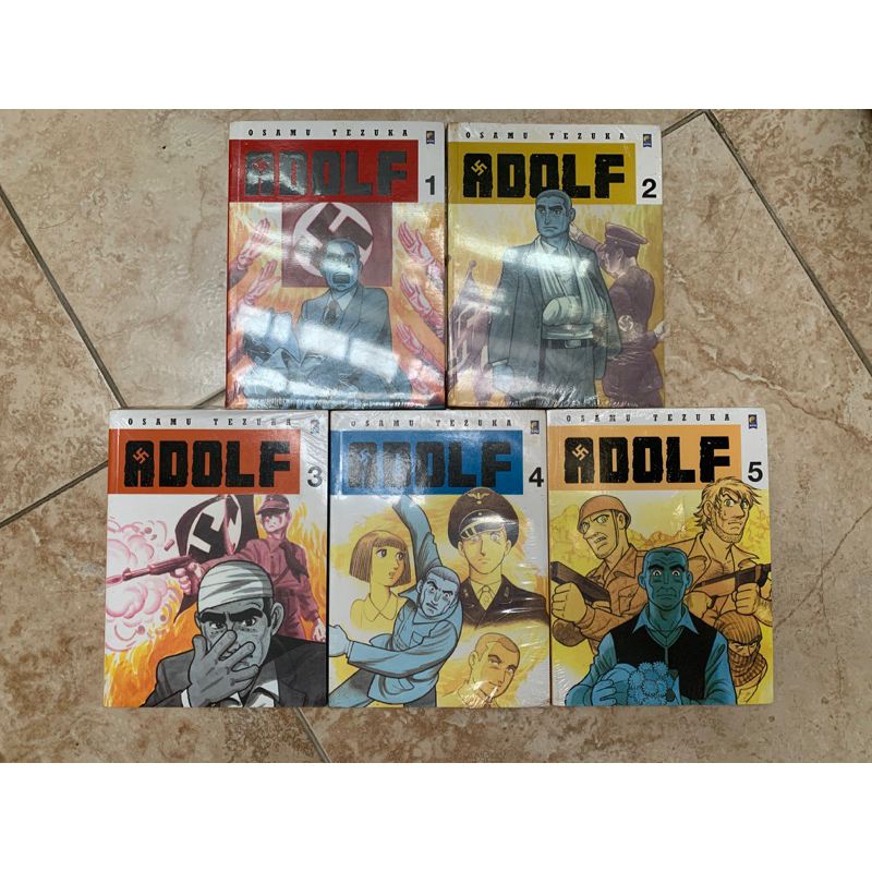 Adolf by Osamu Tezuka FULLSET SEGEL (1-5 END)