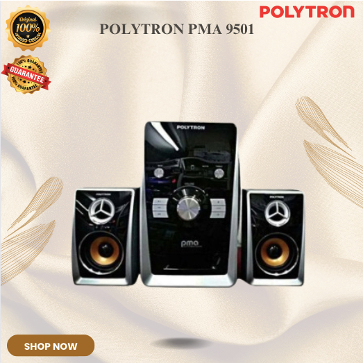 POLYTRON SPEAKER PMA 9501 MULTIMEDIA SPEAKER/PMA9501/POLYTRON SPEAKER  EXTRA BASS