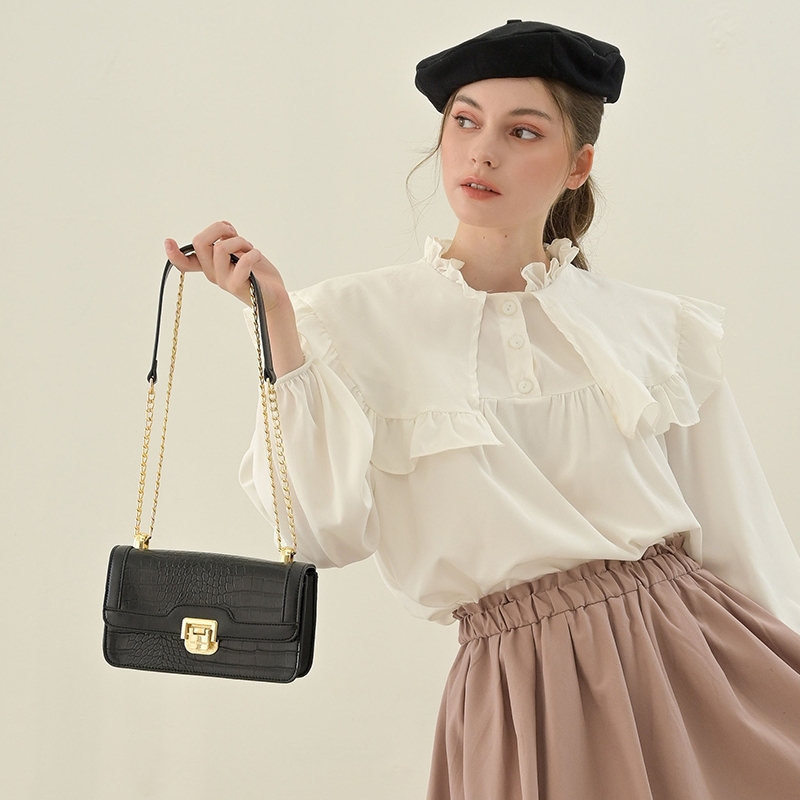 Tas Selempang Les Catino Sieren Crossbody LL Animal Print