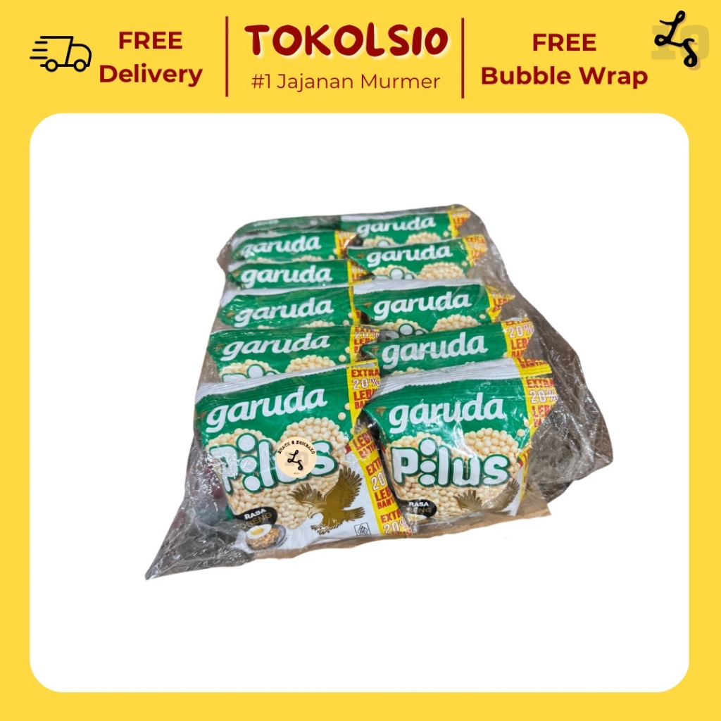 

Kacang Pilus Kecil Garuda 1 Pack Isi 20 pcs @8g