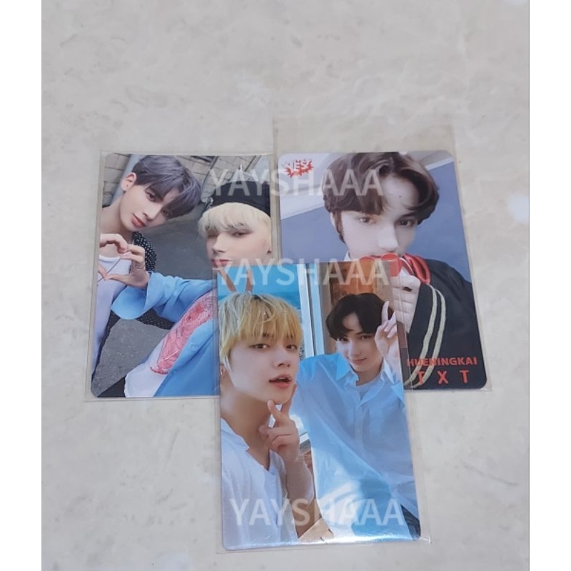 [READY] Photocard TXT pc yeonjun hueningkai kai yeonkai hour 2 h:our Tyunning wonderland taehyun hue