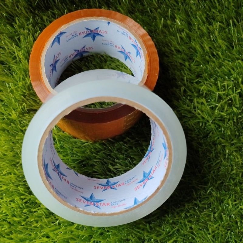 

LAKBAN BENING COKLAT 100YARD ISOLASI SELOTIP CLEAR TAPE 45MM
