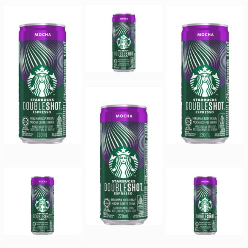 

StarBucks Drink Coffee Mocha / Minuman Kopi Moka Double Shot Espresso 220 Ml