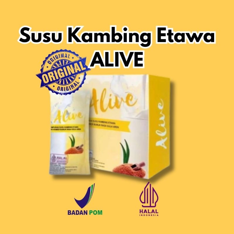 

Alive Susu Kambing Etawa Original