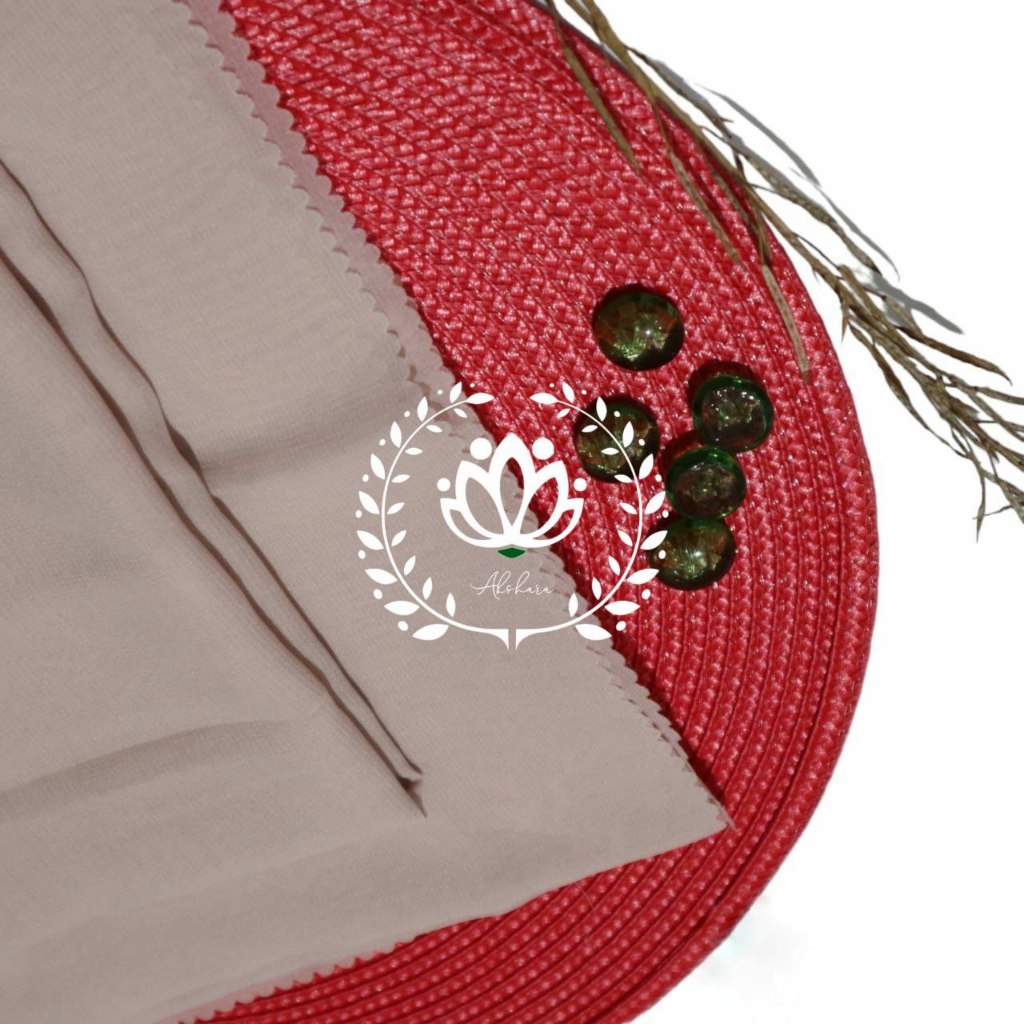 Hijab Segi Empat 'Nude Pink' Bella Hijab Akshara - Hijab/Kerudung/Jilbab