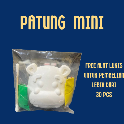 Paket Usaha Patung Gypsum Mini patung lukis ide usaha patung lukis Souvenir ulang tahun patung lukis