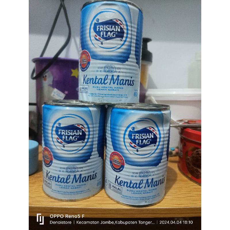 

FRISIAN FLAG KENTAL MANIS KALENG 490ML