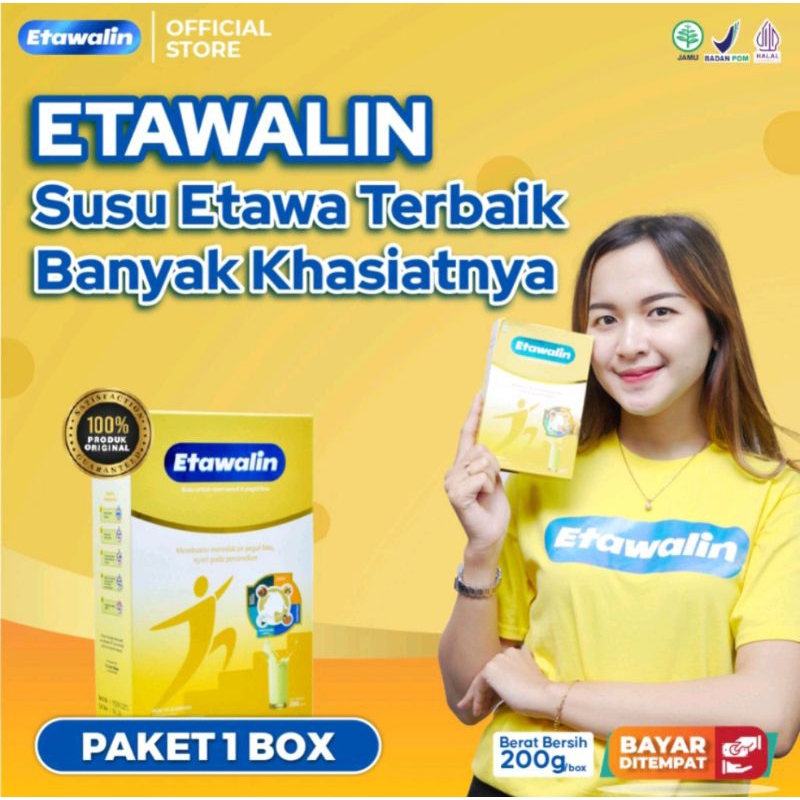 

Promo!! Etawalin Susu Kambing Etawa Solusi Sembuhkan Asam Urat & Nyeri Sendi BPOM