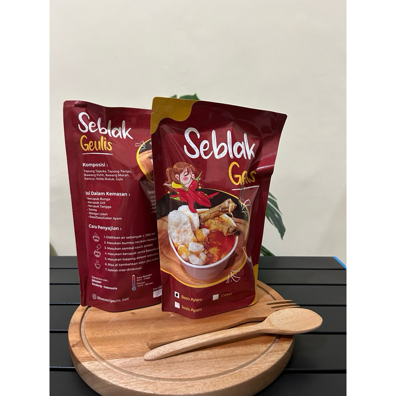 

Seblak Instan Baso Ayam