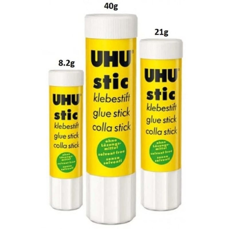 

LEM STICK UHU 8,2 GR / 21 GR / 40 GR