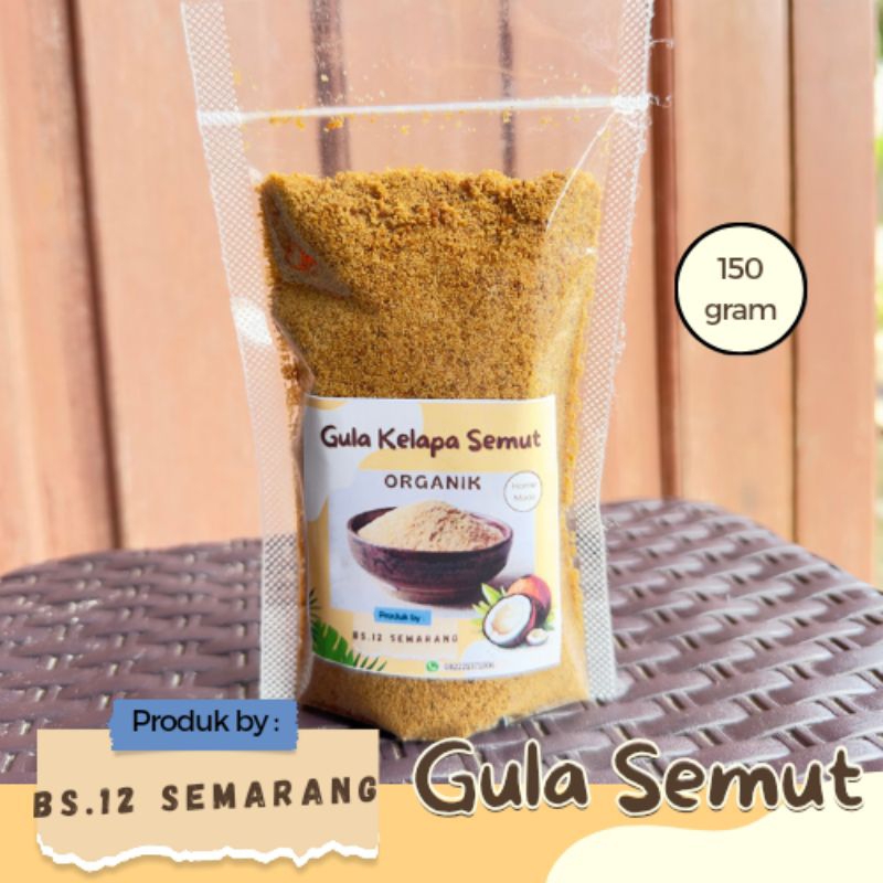 

Gula Semut/Serbuk Kelapa Organik 100% Original dan Alami kemasan 150,250,500,dan 1.000 gram