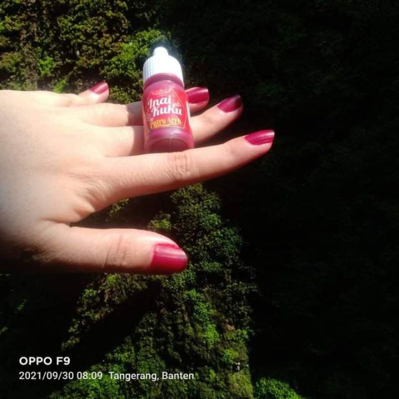 Inai kuku putro Aceh inai kuku halal inai muslimah asli Aceh dingin di kuku