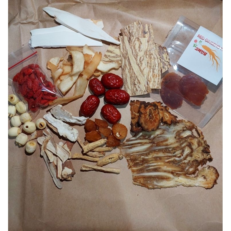 

TIM AYAM OBAT LENGKAP + KOLESOM / RED GINSENG / GAOLISHEN KOLE TIM AYAM HERBAL AYAM SOUP TIM OBAT AYAM STAMINA DAYA TAHAN TUBUH