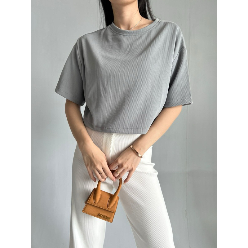 Loose Crop Suzy Knit