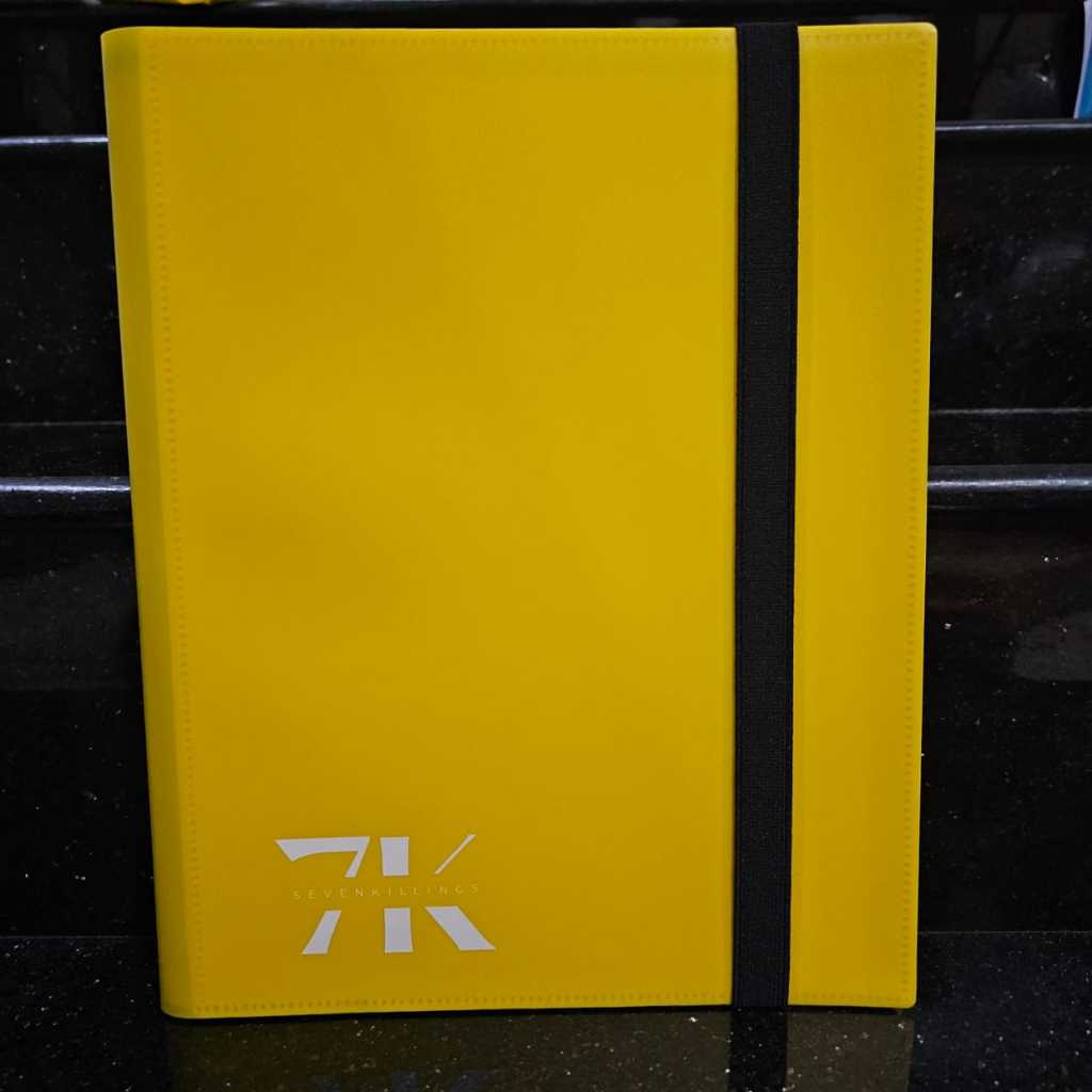 

HJK Strap Binder Card Album 4 9 12 POCKET Kartu Pokemon ONE PIECE Magic OP MTG BUKAN Sultan UltraPro