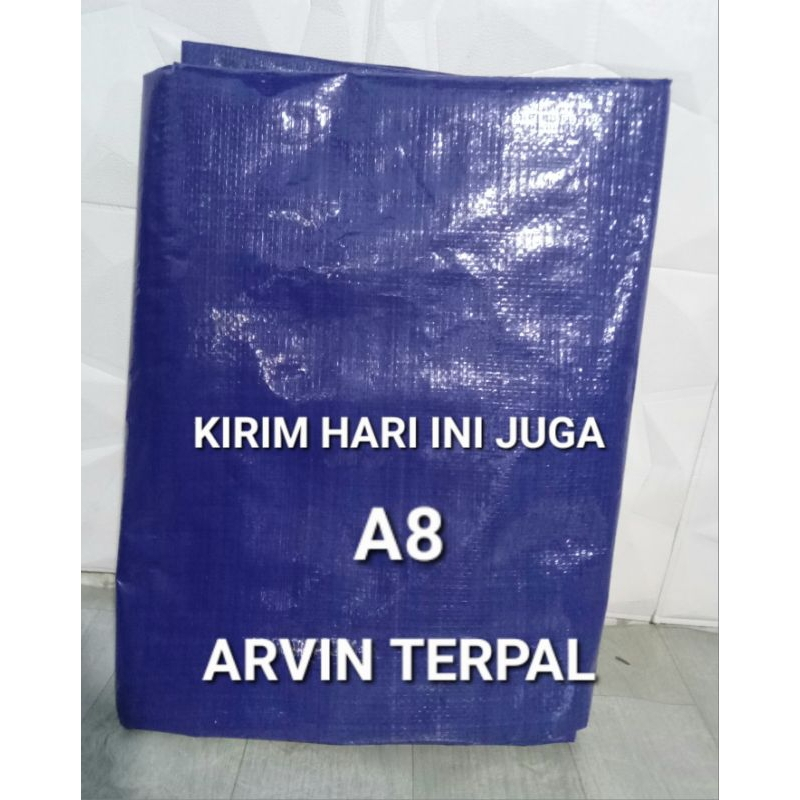 Terpal A8 ukuran 2x10 3x10 4x7 meter / terpal jadi / terpal plastik / terpal tenda / terpal kolam