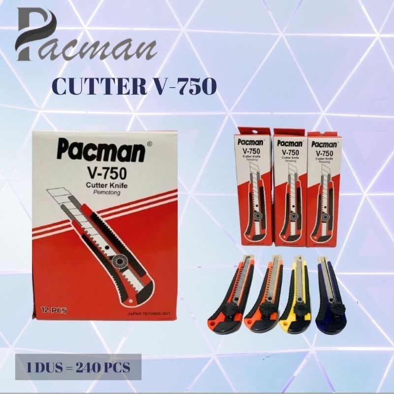 

PISAU CUTTER BESAR PACMAN V-750 / CUTTER MURAH X KNKO JYKO