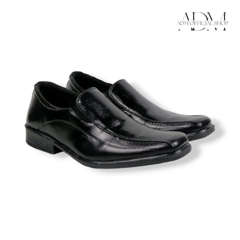 Sepatu Pantofel Pria / Sepatu Pantofel Tali Hitam / Sepatu Pantofel Kerja Kantor
