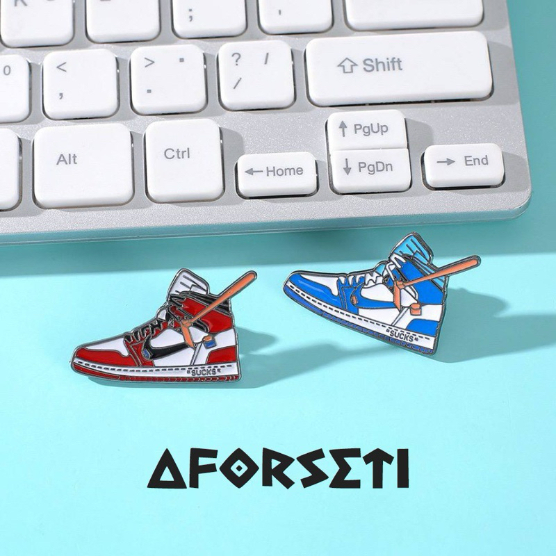 PIN ENAMEL “JORDAN ” BROS PIN / BROOCH / PIN COUPLE / PIN AESTHETIC / PIN LUCU / PIN BUTTON / PIN BA