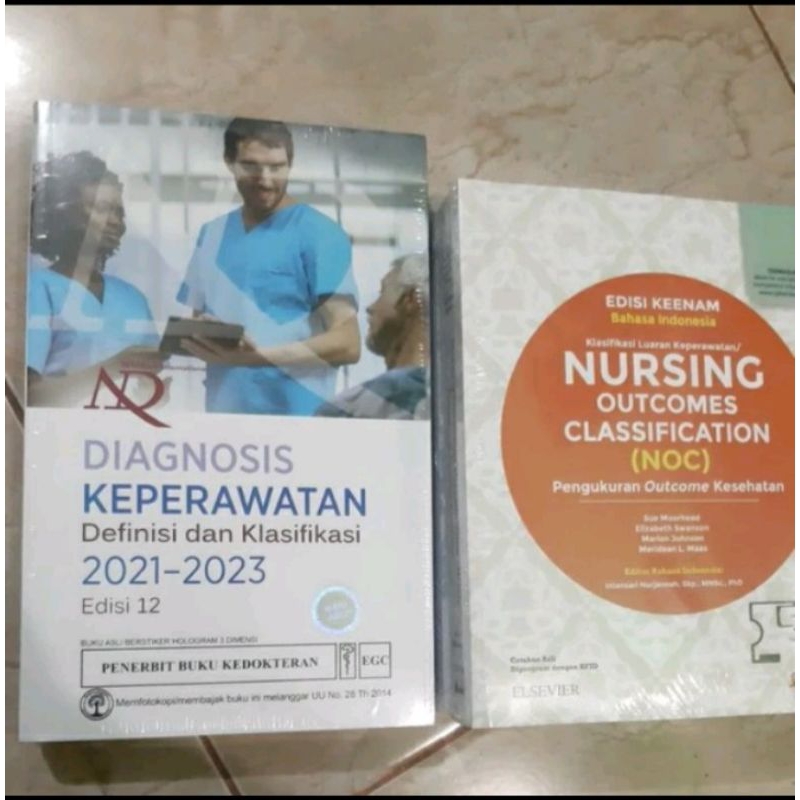 Buku Keperawatan Nanda 2021-2023 Dan Nanda NIC-NOC.