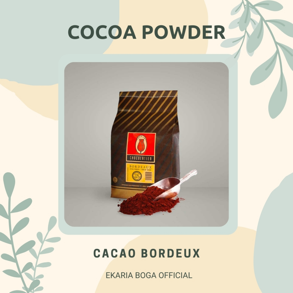 

CACAO | COCOA POWDER | BUBUK KAKAO | COKLAT BUBUK | TULIP BORDEAUX/ BURGUNDY | CACAO 100GR