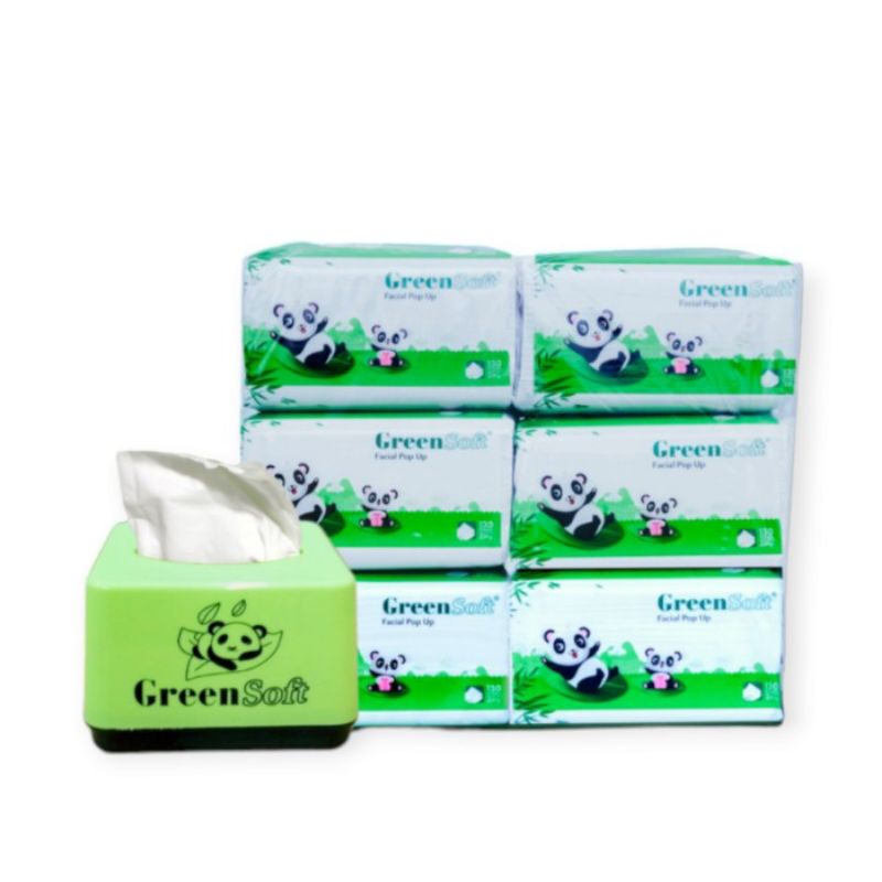 Tisu Kering Green Soft/ Tisu Kering Kecil