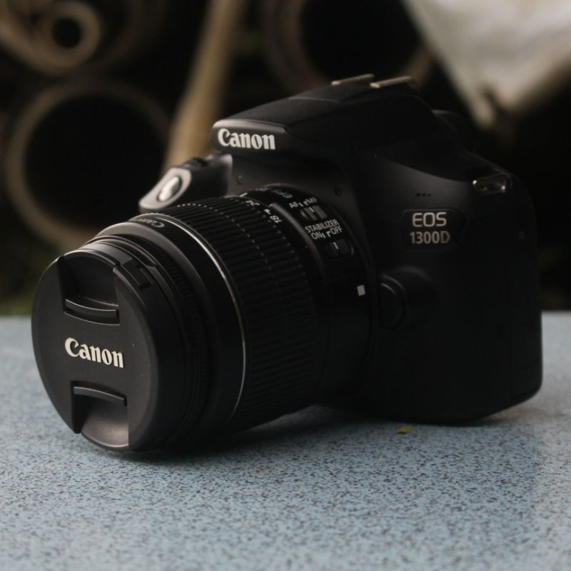 Kamera Canon 1300D fullset box super mulus dan murah