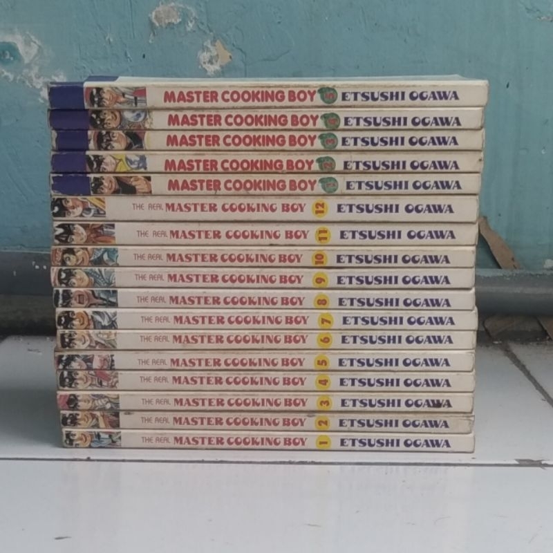 Set Komik Cooking Master Boy