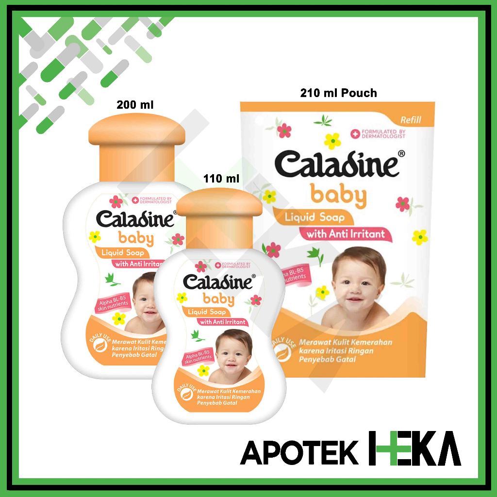 Caladine Baby Liquid Soap - Sabun Cair Bayi [JAKSEL]