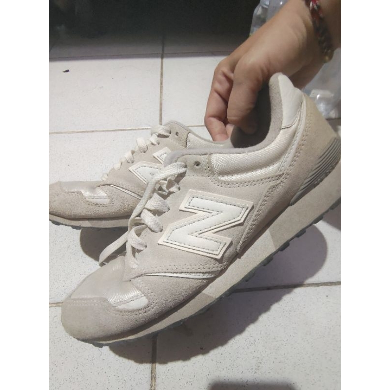 Sepatu NB 446 Cream White Krem Putih second size 39