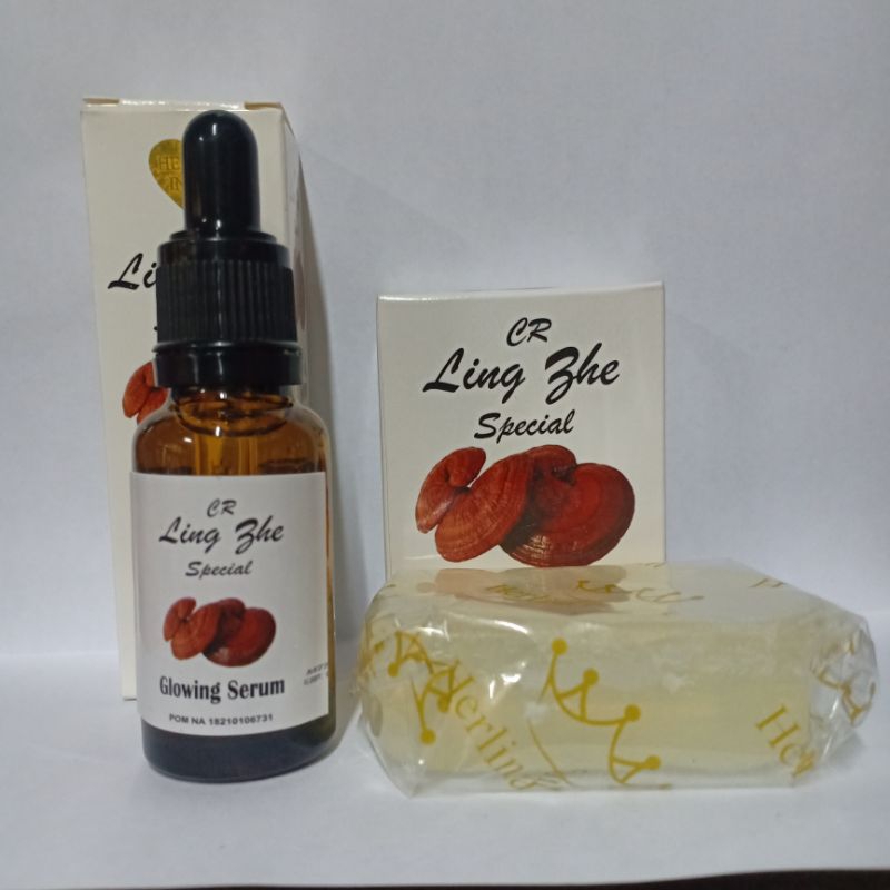 Paket serum & sabun ling shi