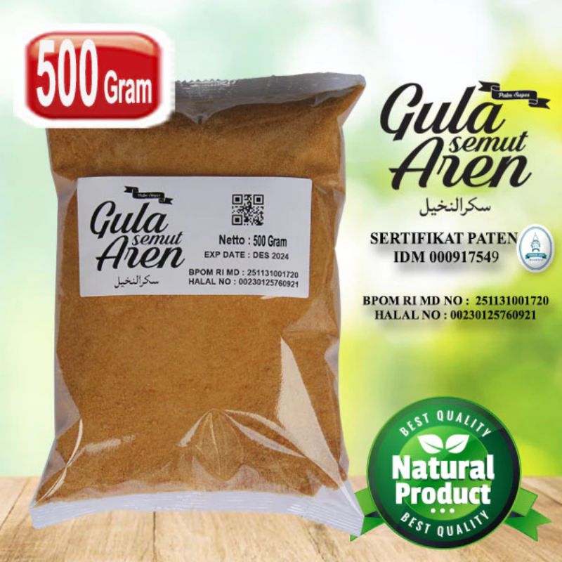 

Gula Aren Semut Bubuk Natural 500g