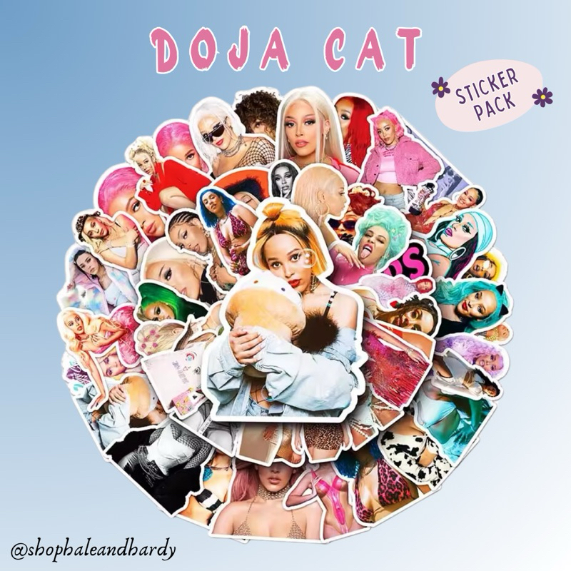 

Doja Cat Sticker Pack | Stiker Tumblr Aesthetic Singer Doja Cat