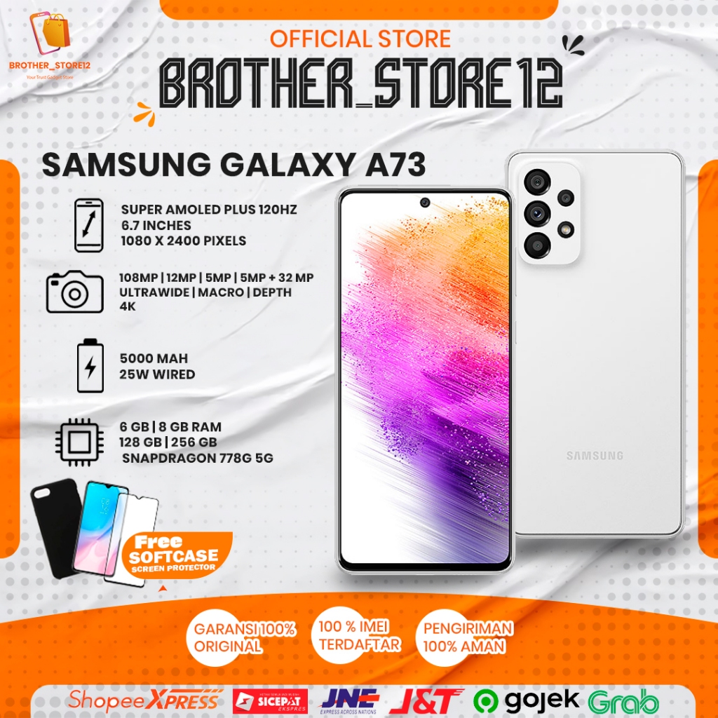 Samsung a73 5g second original EX SEIN