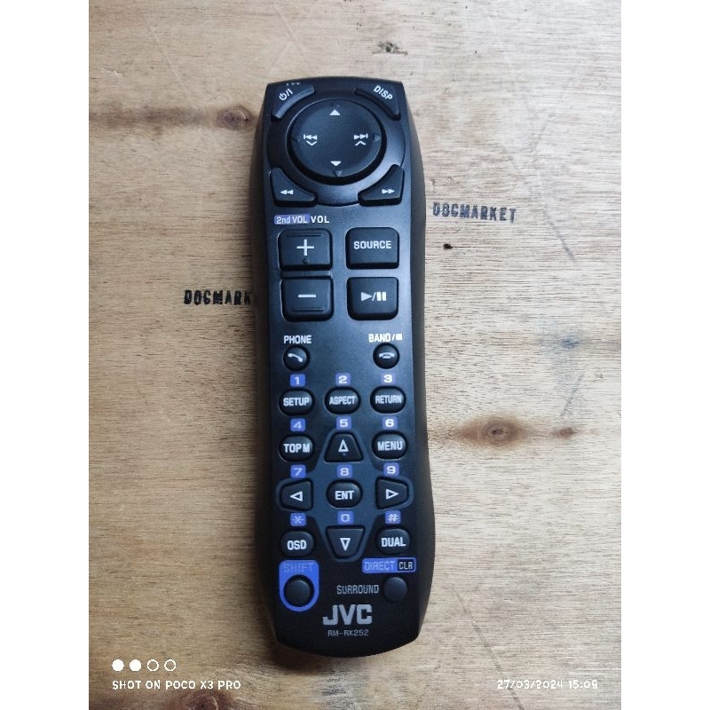 remote jvc rm-rk252 bekas original