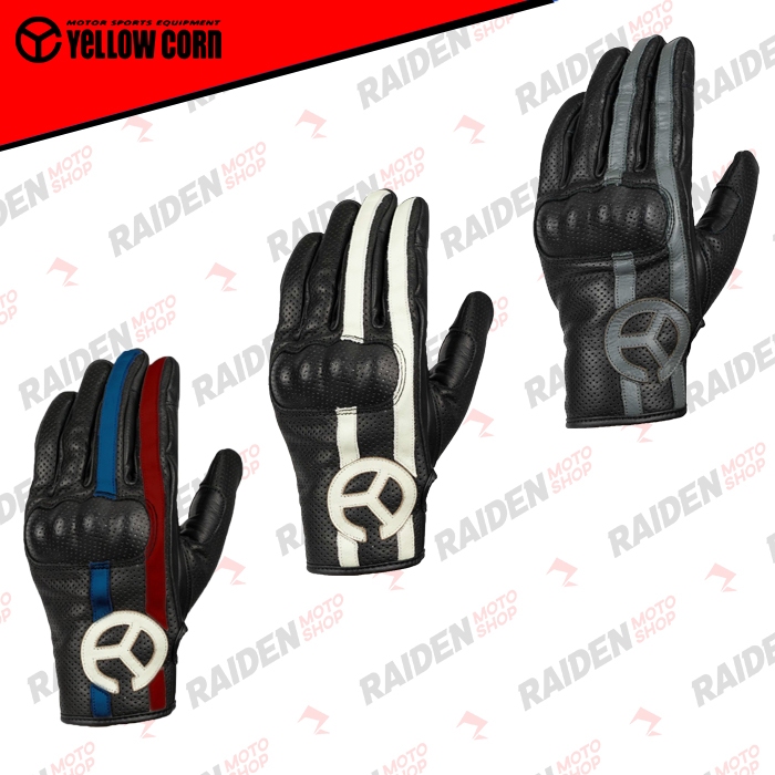 Yellow Corn YG-248 Punch Mesh Leather Gloves