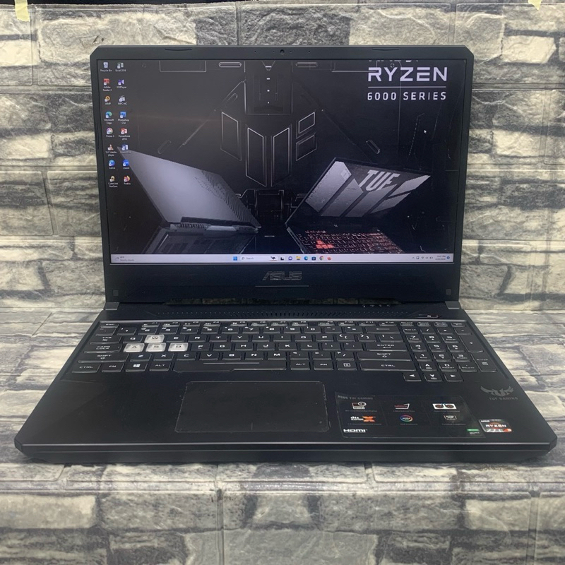 Asus Tuf gaming FX15 FX505DT Amd Ryzen 5-3550H RAM 8GB 512GB VGA GTX 1650 FULSET