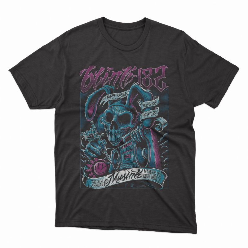 Kaos Band Blink 182 / Tshirt blink 182 / Blink182