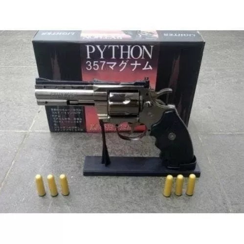 KOREK API BARA MODEL PISTOL PYTHON 357 full besi