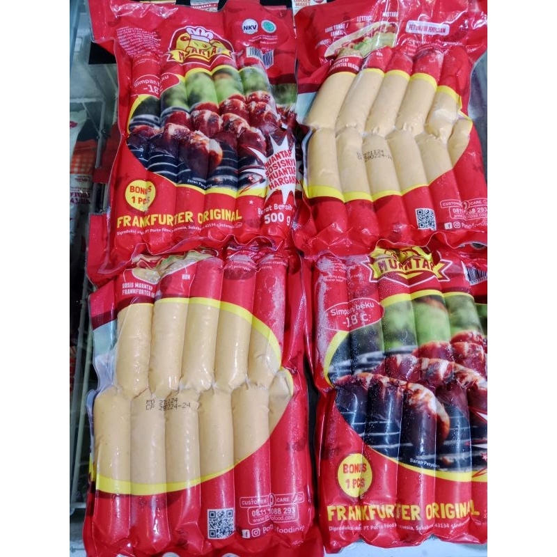 

Sosis Muantap frankfurter 500gr