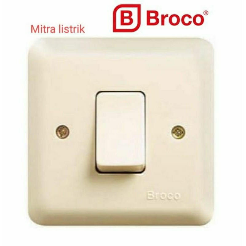 Saklar engkel broco/saklar tunggal broco