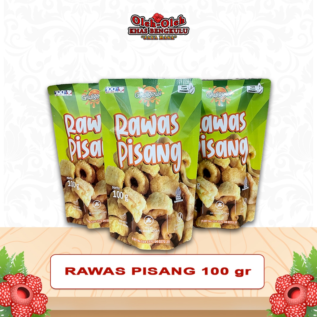 

Keripik Pisang Rawas Vacum Frying / Keripik Pisang Bengkulu / Rawas Pisang / Khas Bengkulu / Oleh Oleh Bengkulu